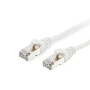 Equip Cat.6A S/FTP Patch Cable, White, 25m