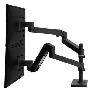 Ergotron LX Pro Series 45-690-292 monitor mount / stand 68.6 cm (27") Desk Black