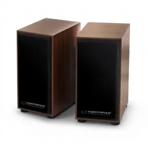 Esperanza 2.0 FOLK speaker set 2.0 channels 6 W Wood