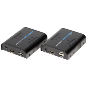 Extender HDMI/RJ45/USB Lenkeng HDMI+USB-EX-100