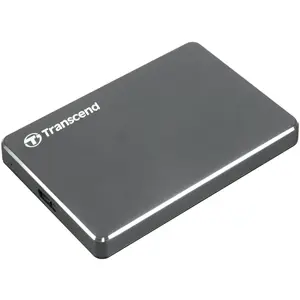 External Hard Drive TRANSCEND StoreJet 1TB USB 3.1 Iron Grey