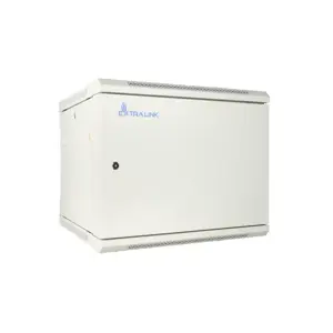 Extralink 12U 600x450 ASP Grey | Rack cabinet | wall-mounted, solid sheet metal door