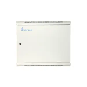 Extralink 12U 600x600 ASP Grey | Rack cabinet | wall-mounted, solid sheet metal door