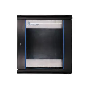 Extralink 12U 600x600 Black | Rack cabinet | wall-mounted