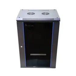 Extralink 18U 600x450 Black | Rack cabinet | wall-mounted