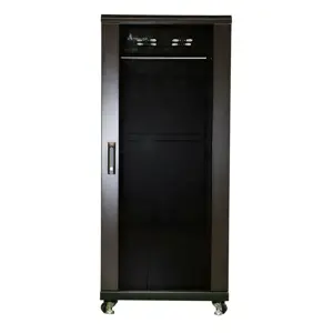 Extralink 27U 600x800 Black | Rack cabinet | Standing