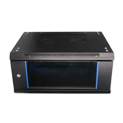 Extralink 4U 600x450 Black | Rack cabinet | wall-mounted