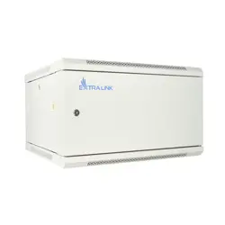 Extralink 6U 600x600 ASP Grey | Rack cabinet | wall-mounted, solid sheet metal door