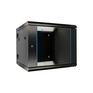 Extralink 6U 600x600 AZH Black | Rack cabinet | wall-mounted, two-section