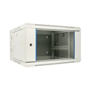 Extralink 6U 600x600 AZH Grey | Rack cabinet | wall-mounted, two-section