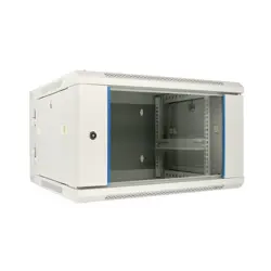 Extralink 6U 600x600 AZH Grey | Rack cabinet | wall-mounted, two-section