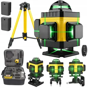 Extralink laser level set cross planar 4D with tripod