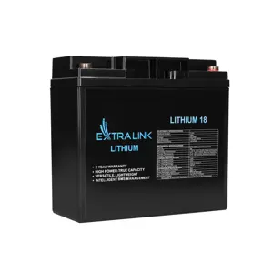Extralink LiFePO4 18AH | Accumulator | 12.8V, BMS
