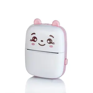 Extralink Mini thermal printer EPP-001 Pink Bluetooth, USB-C, 1200 mAh, 210 dpi