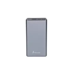Extralink Powerbank EPB-127 30000mAh Silver Power bank, 65W PD, USB-C
