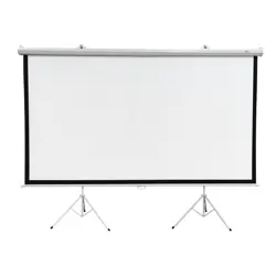 Extralink Projection Screen 120" | Projection Screen | 16:9, 266x149cm, PVC, semi-automatic coiling