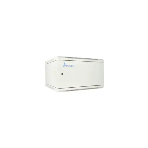 Extralink Rackmount cabinet 6U 600x450 ASP Gray wall mounted, metal door