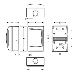famatel-kutija-za-osigurace-nadzbuk-12-osiguraca-bijela-ip65-37360-8429760211013.webp