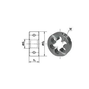 FANAR DIE G 3/8" HSS800 .