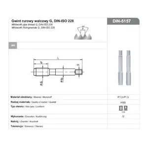 FANAR TAP 1/8" NGRA/2