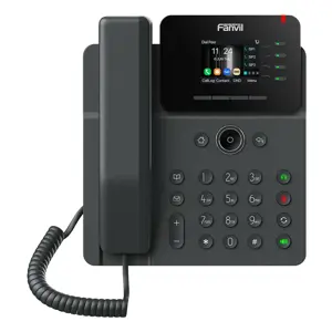 Fanvil V61W IP phone Black 4 lines LCD Wi-Fi