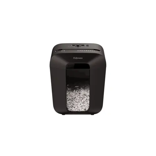 Fellowes Powershred LX50 paper shredder Particle-cut shredding Black