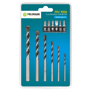 Fieldmann set od 12 kombiniranih svrdala FDV 9006
