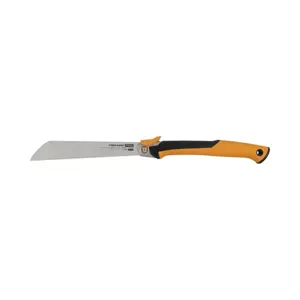 Fiskars Pro PowerTooth Pruning saw 25 cm Black, Silver, Yellow