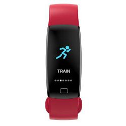 Fitness narukvica WEARFIT F64 HR OLED crvena