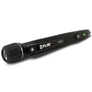 FLIR VP52-2 Tester di tensione senza contatto CAT IV 1000 V LED, Vibrazione, Acustico Pocket Black