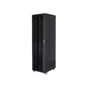 FLOOR-STANDING RACK CABINET 19" 37U 800X800 BLACK LANBERG (FLAT PACK)