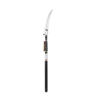 FOLDING TELESCOPIC GARDEN SAW WITH HOOK V-SERIES 97-300cm