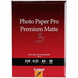Foto papir CANON Photo Paper Premium Matte PM101 - A4 - 20L