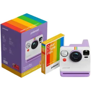 Fotoaparat POLAROID Now3 Purple Everything Box (8 photos)