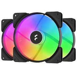 Fractal Aspect 12 RGB PWM crna Frame, 3x 120mm