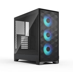 Fractal Pop 2 Air Black TG RGB, crno bez napajanja