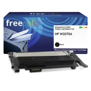 Freecolor Toner HP W2070A black mit chip 1600p kompatibel