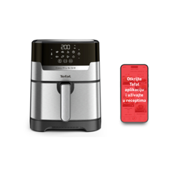 Friteza na vrući zrak TEFAL EASY FRY & GRILL EY505D15 2-u-1 (friteza+ roštilj, 4.2L, 1550W, 8 automatskih programa, digitalna)