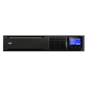 FSP Champ Rack 1K uninterruptible power supply (UPS) Double-conversion (Online) 1 kVA 900 W 3 AC outlet(s)