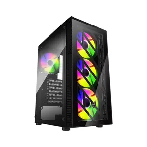 FSP CMT192 Case Midi Tower mITX, mATX, ATX Black Fixed RGB