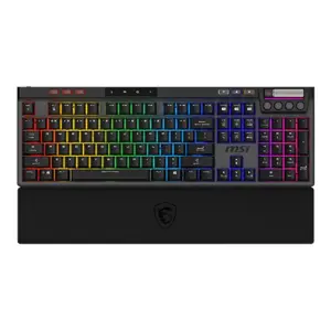Gaming keyboard black MSI STRIKE PRO W SILENT US