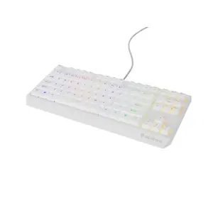 GAMING KEYBOARD GENESIS THOR 230 TKL US RGB MECHANICAL OUTEMU RED WHITE HOT SWAP
