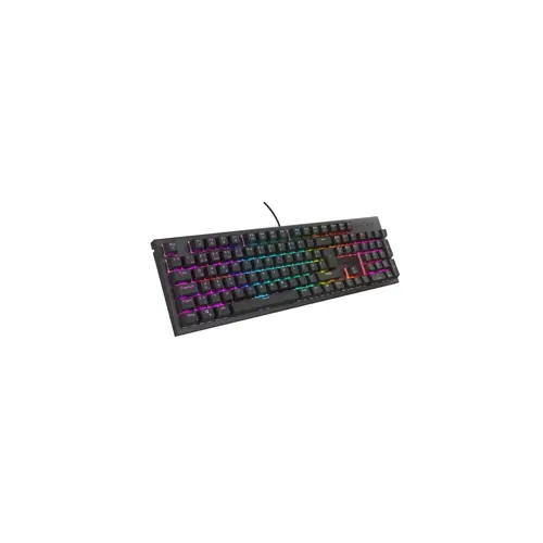 Igraća tipkovnica GENESIS Thor 303 DE (RGB pozadinsko osvjetljenje, mehanička, tihi prekidači, crna)