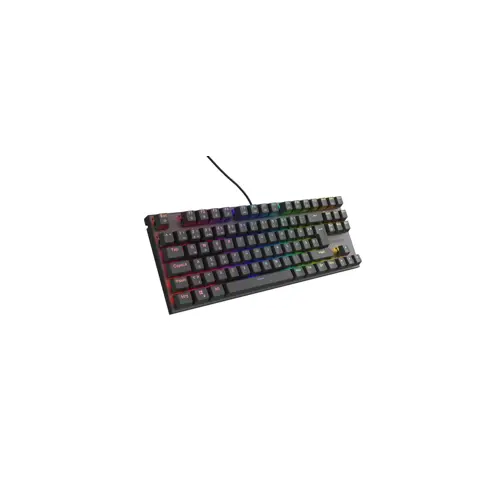 Gaming tipkovnica GENESIS Thor 303 TKL DE (mehanička, RGB pozadinsko osvjetljenje, hot swap, smeđa, crna)