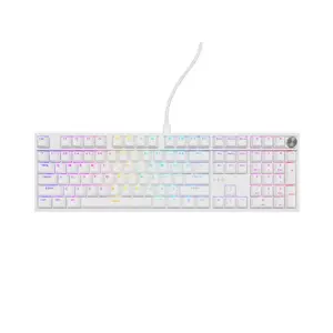 GAMING KEYBOARD GENESIS THOR 404 US RGB BACKLIGHT MECHANICAL WHITE OUTEMU PEACH SILENT