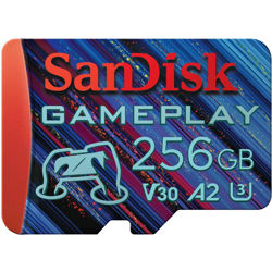 Gaming microSDXC kartica SANDISK GamePlay microSDXC UHS-I Card, 256GB (brzina čitanja 190MB/s, brzina pisanja 130MB/s, UHS-I, V30, U3, C10, RPD1)
