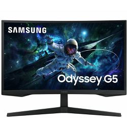 Gaming Monitor SAMSUNG LS27CG552EUXEN (27" VA, 144 Hz, 2560x1440) crni 