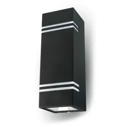Garden wall lamp V-TAC VT-7662 GU10 IP44 (SKU 7512) Black