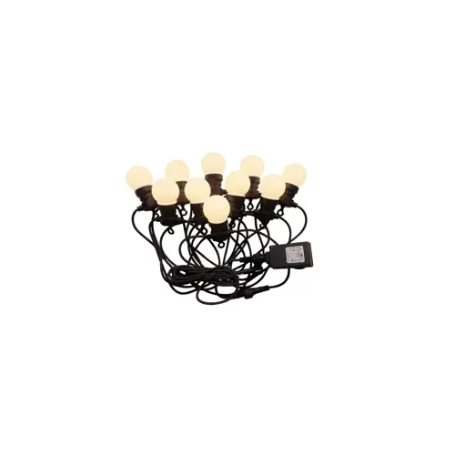 LED Svjetiljka na konop, V-TAC, VT-70510 (5 metara, 10 žarulja, 0.5W, 3000K, 300lm)