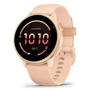 Garmin vívoactive 6 3.05 cm (1.2") AMOLED 42 mm Digital 390 x 390 pixels Touchscreen Pink Wi-Fi GPS (satellite)